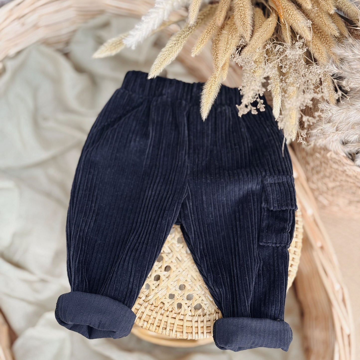3M-10Y 100% Cotton Soft Corduroy Pants