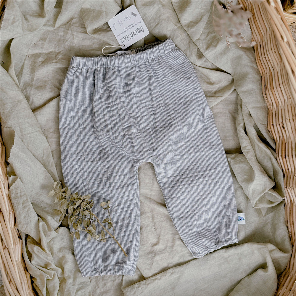 3M-8Y Organic Cotton Toddler Cotton Pants