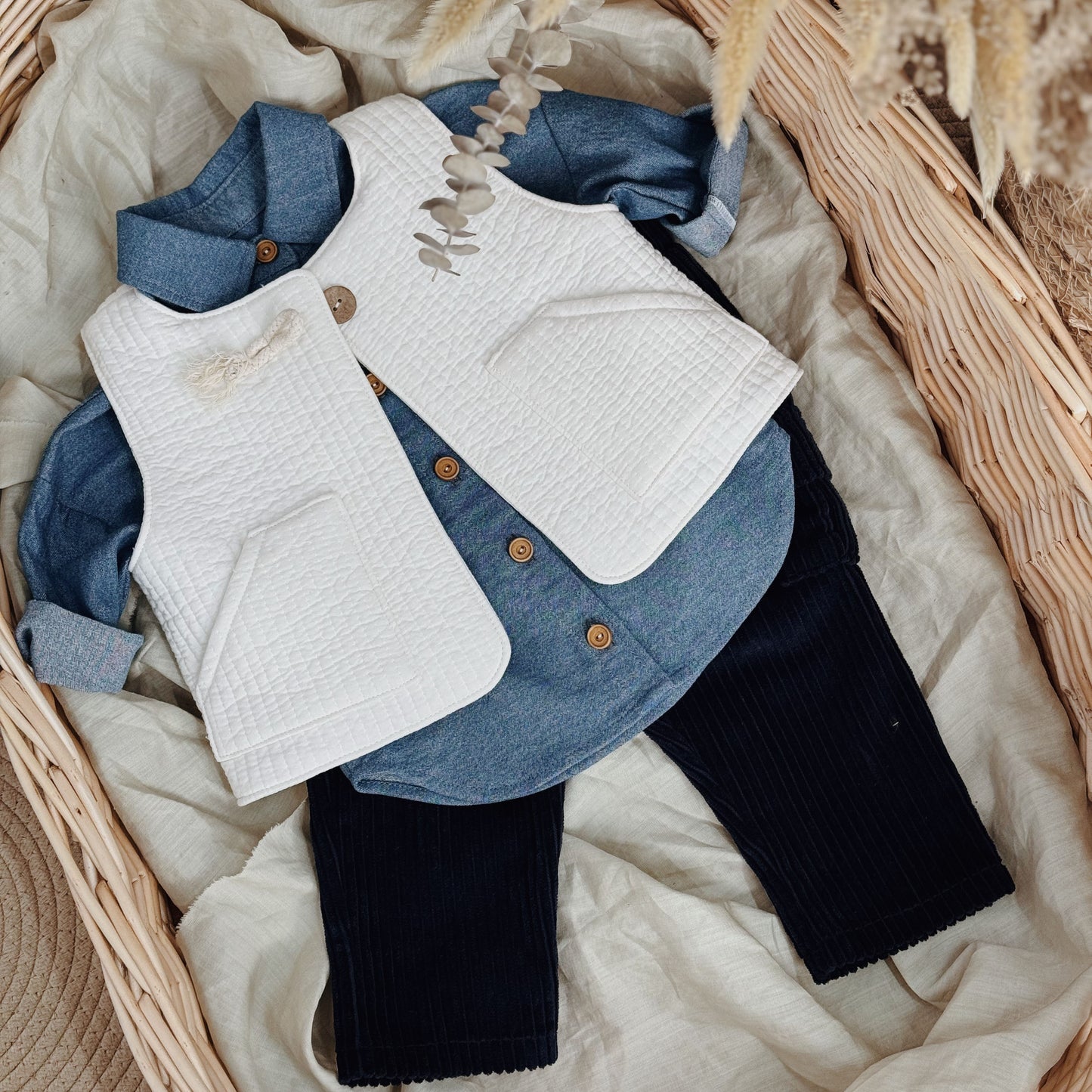 3M-10Y 100% Cotton Soft Corduroy Pants