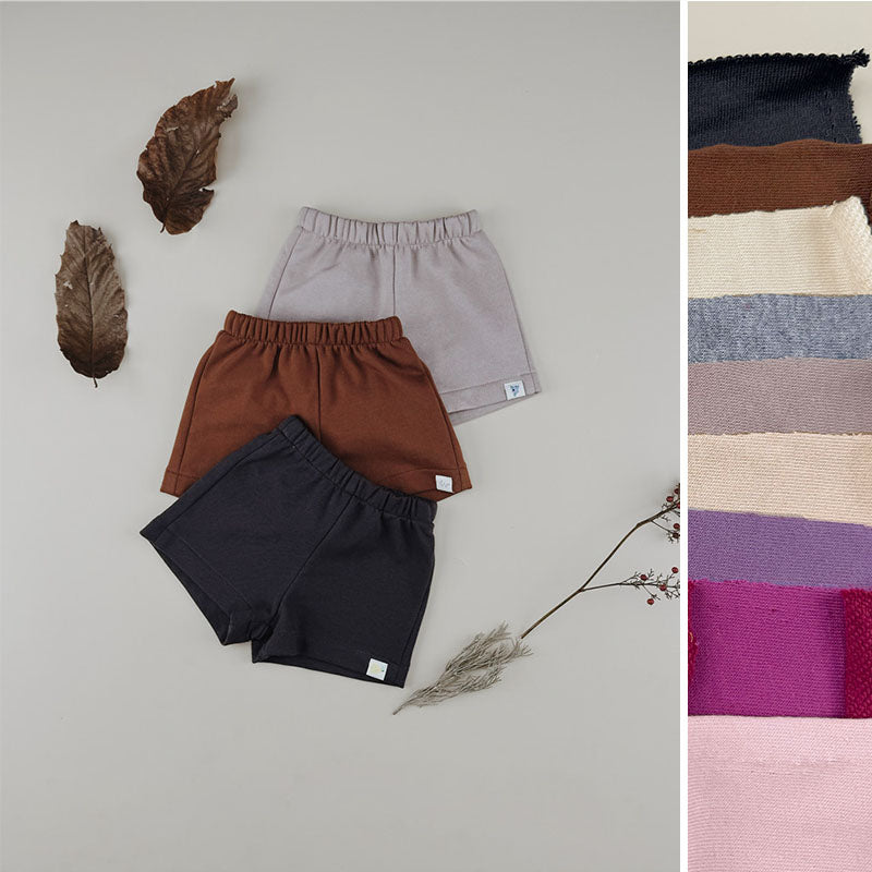 9M-10Y Unisex Terrry Shorts