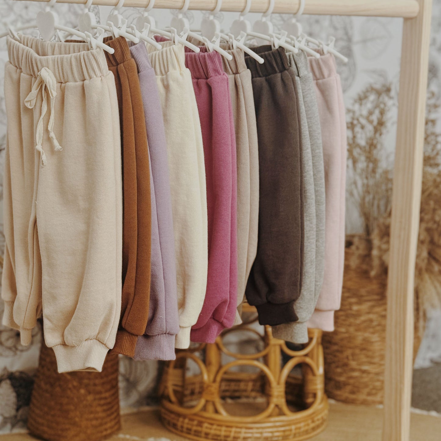 9M-10Y 100% Cotton Soft Terry Neutral Pants