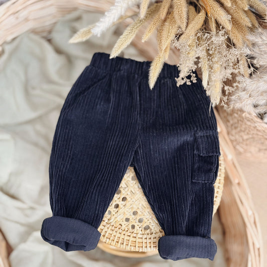 3M-10Y 100% Cotton Soft Corduroy Pants