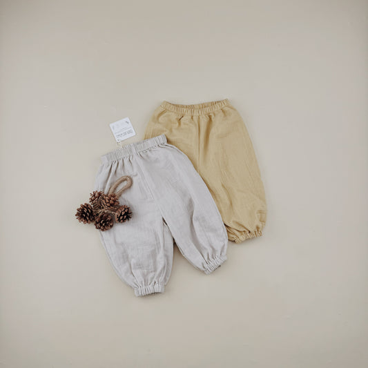 9M-10Y (4 colors) Organic Cotton Loose Pants