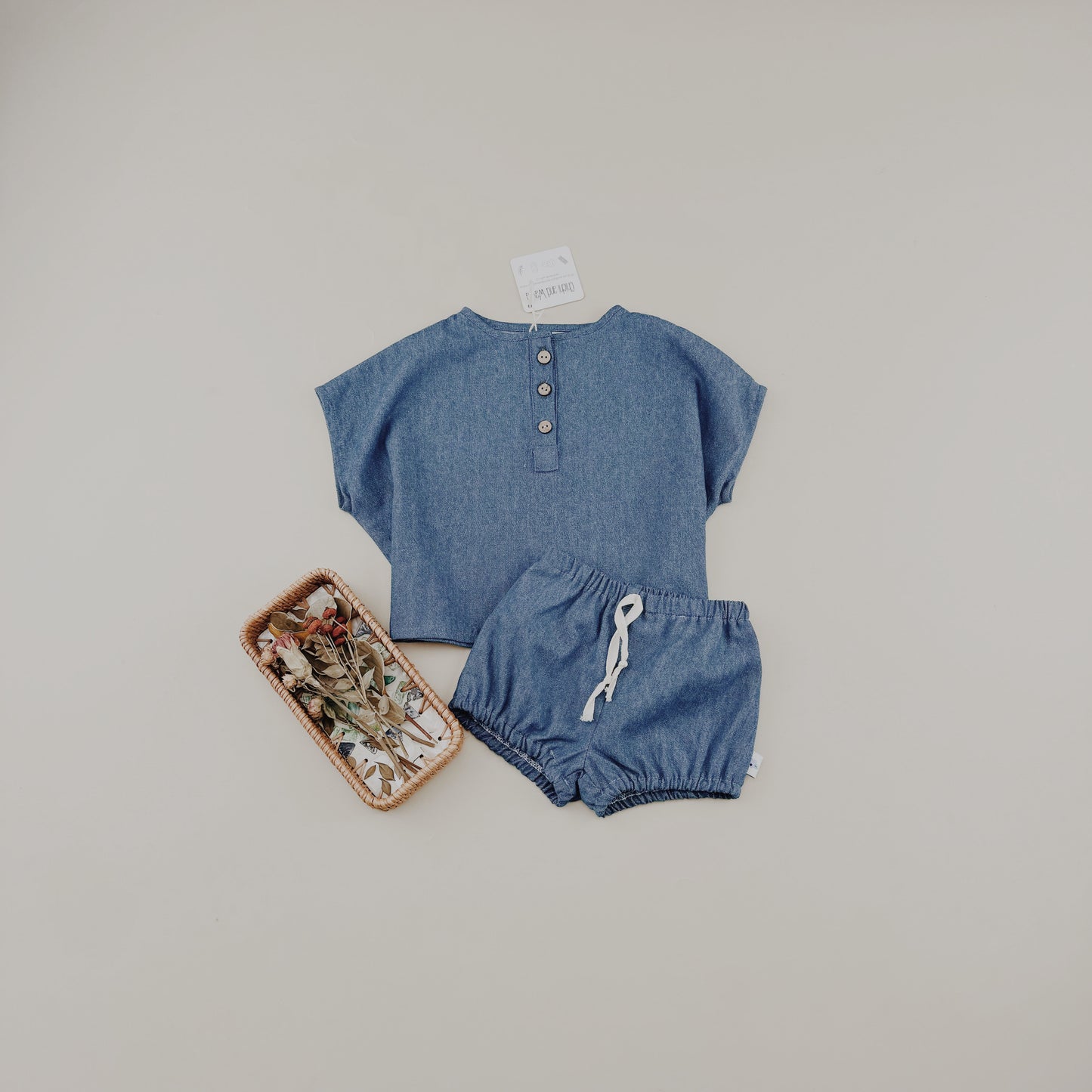 3M-4Y Toddler Denim Shorts