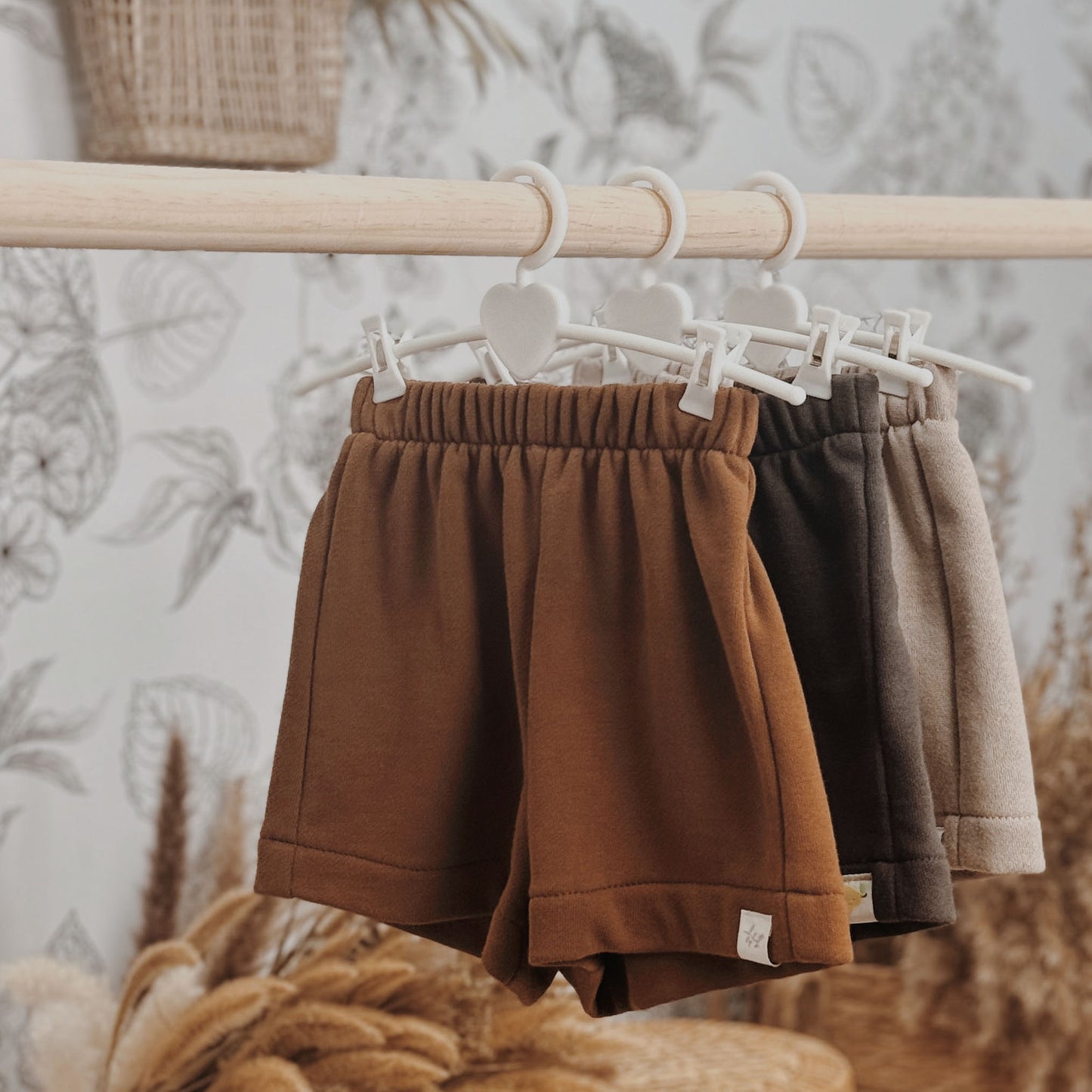 9M-10Y Unisex Terrry Shorts
