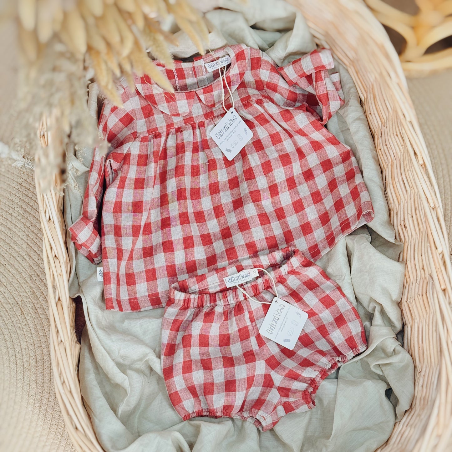 9M-10Y Girl Peter Pan Shirt and Bloomers