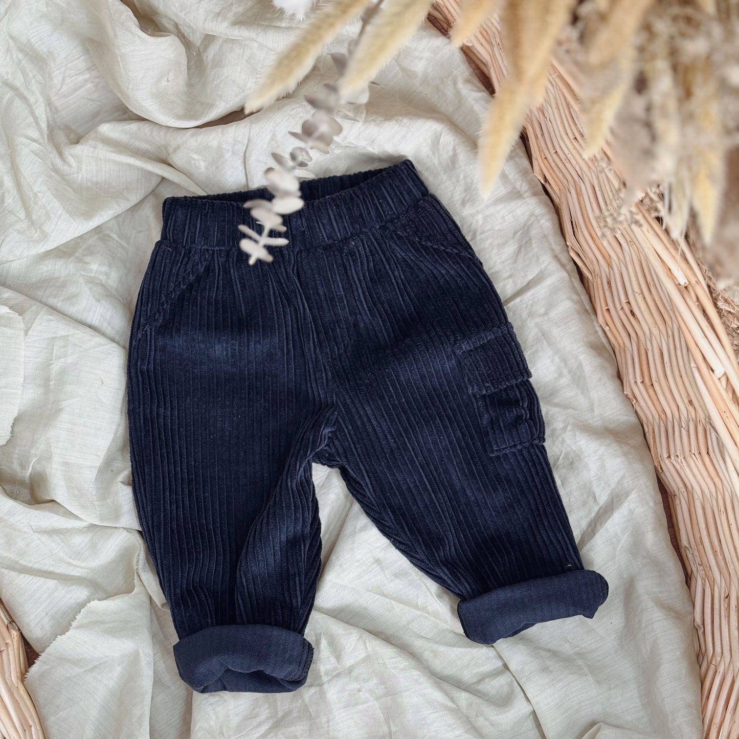 3M-10Y 100% Cotton Soft Corduroy Pants