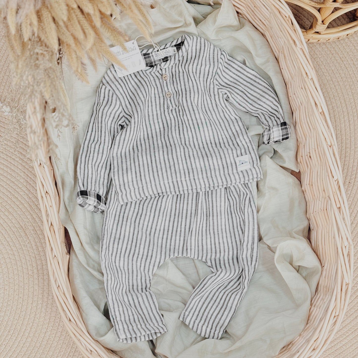 3M-8Y Organic Cotton Toddler Cotton Pants