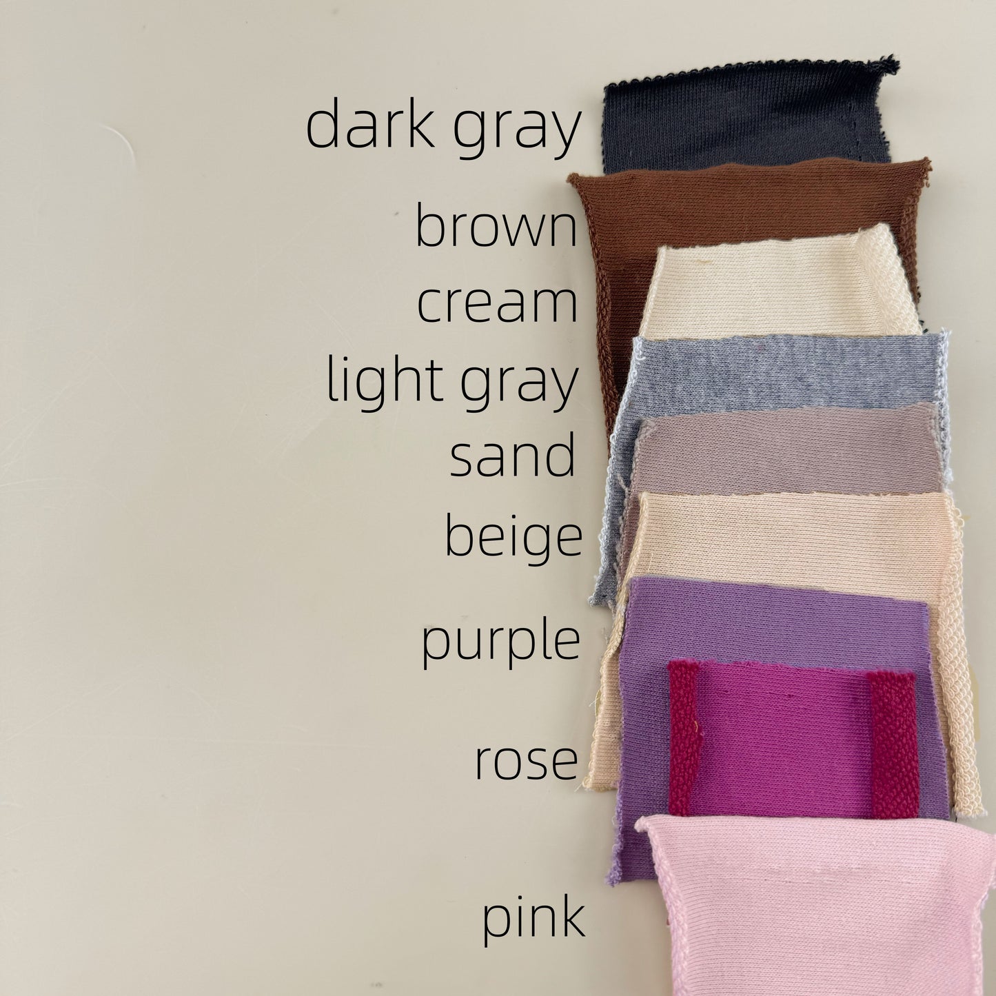 9M-10Y 100% Cotton Soft Terry Neutral Pants