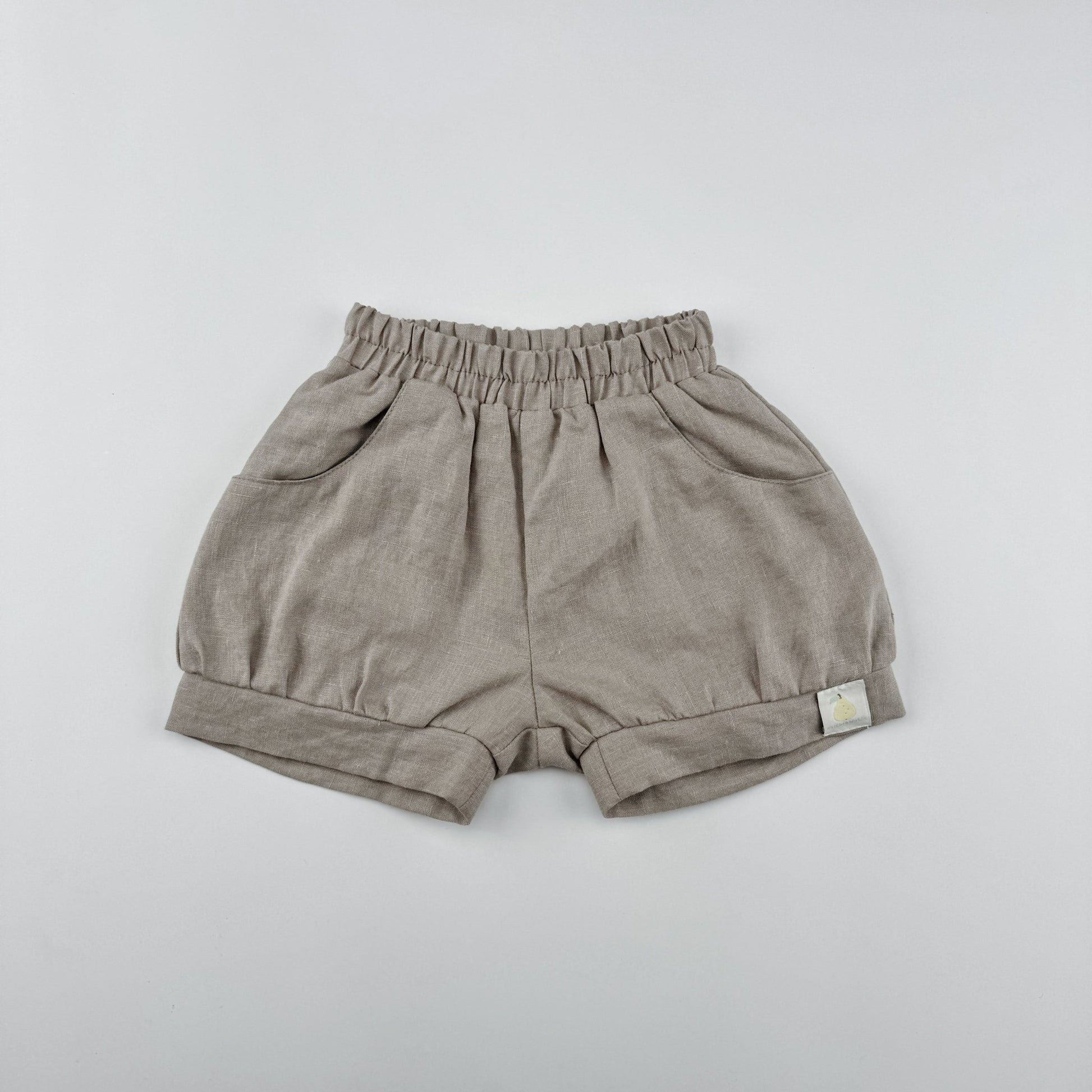 Girl Linen Packets Shorts - Chichi and Wawa