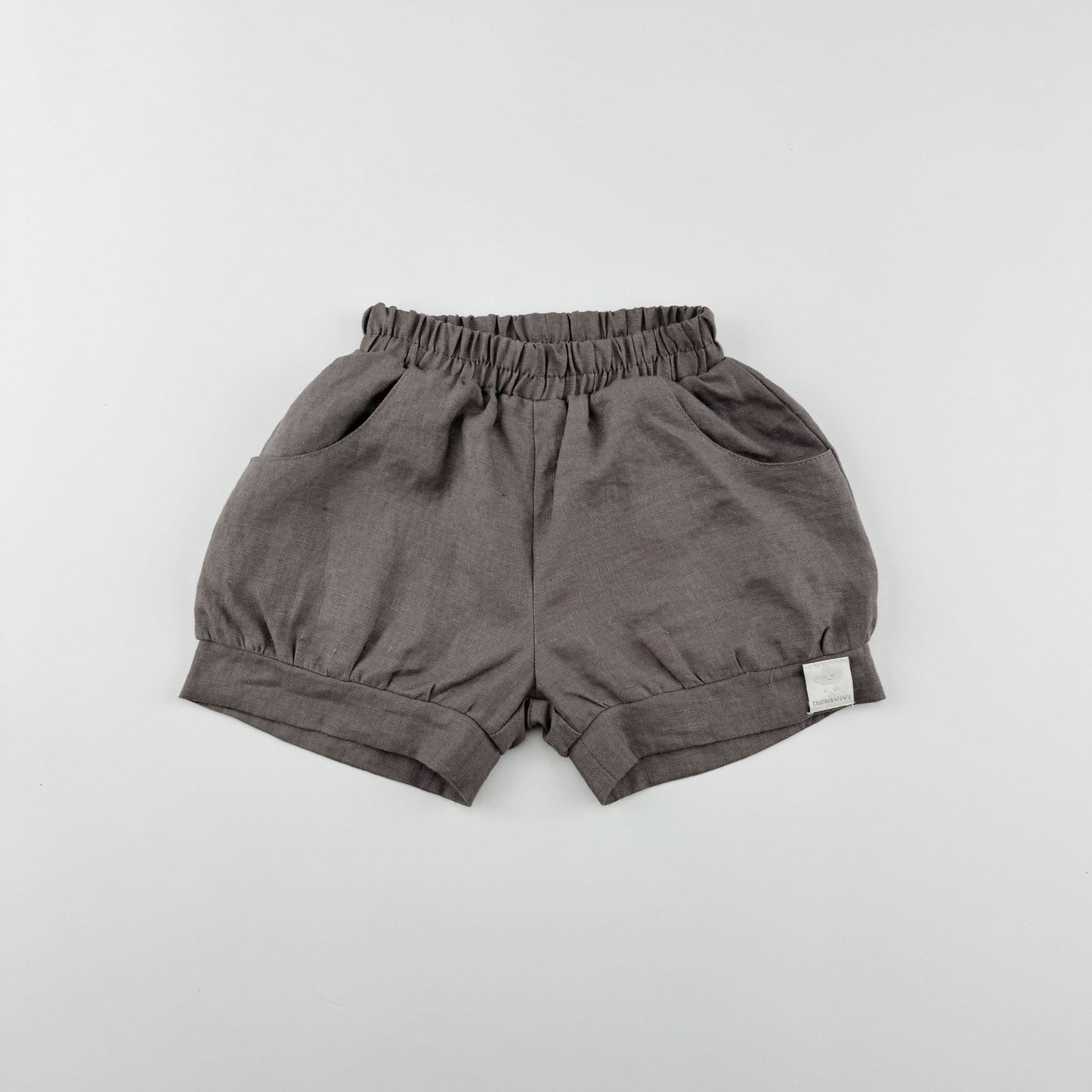 Girl Linen Packets Shorts - Chichi and Wawa