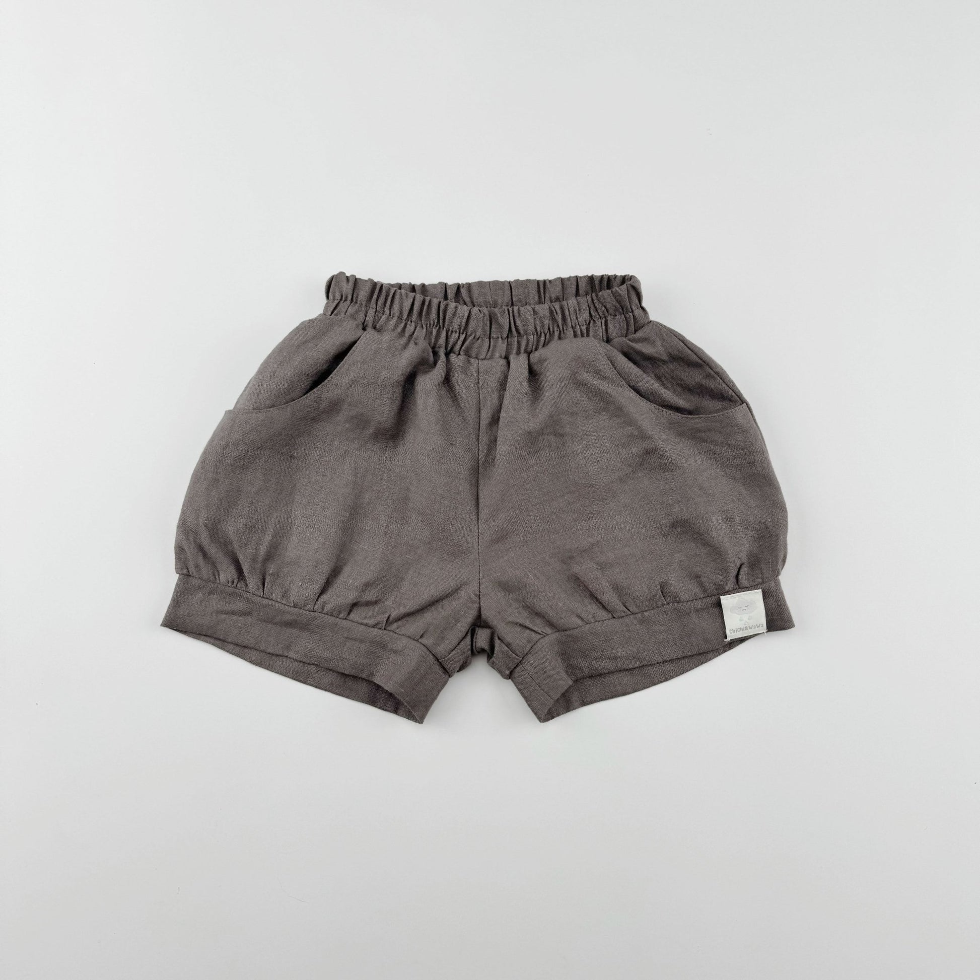 Girl Linen Packets Shorts - Chichi and Wawa