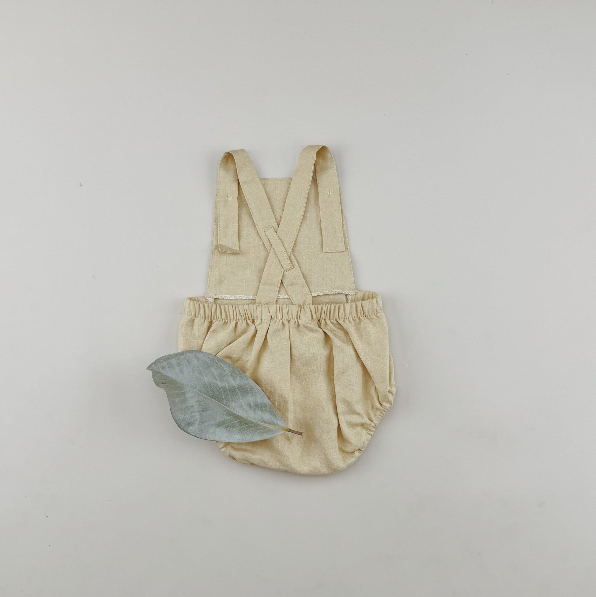 Linen Baby Strap Bodysuit - Chichi and Wawa