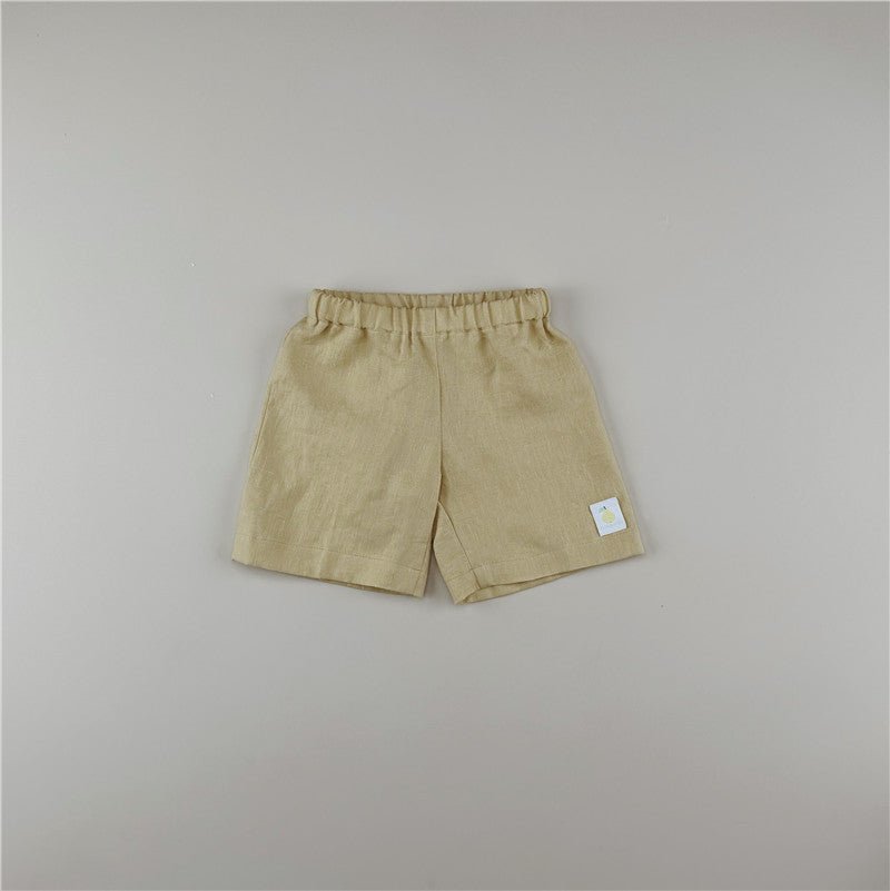 Linen Middle Pants - Chichi and Wawa
