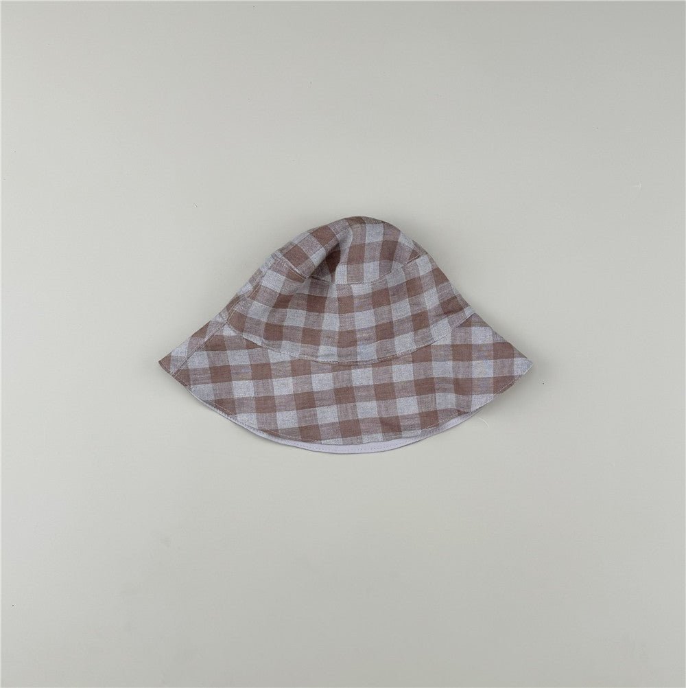 Mum&Kid Linen Reversible Bucket Hat - Chichi and Wawa