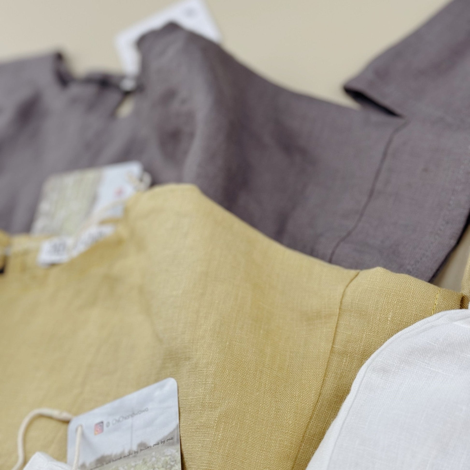 Nature Linen T shirt Shorts Sets - Chichi and Wawa