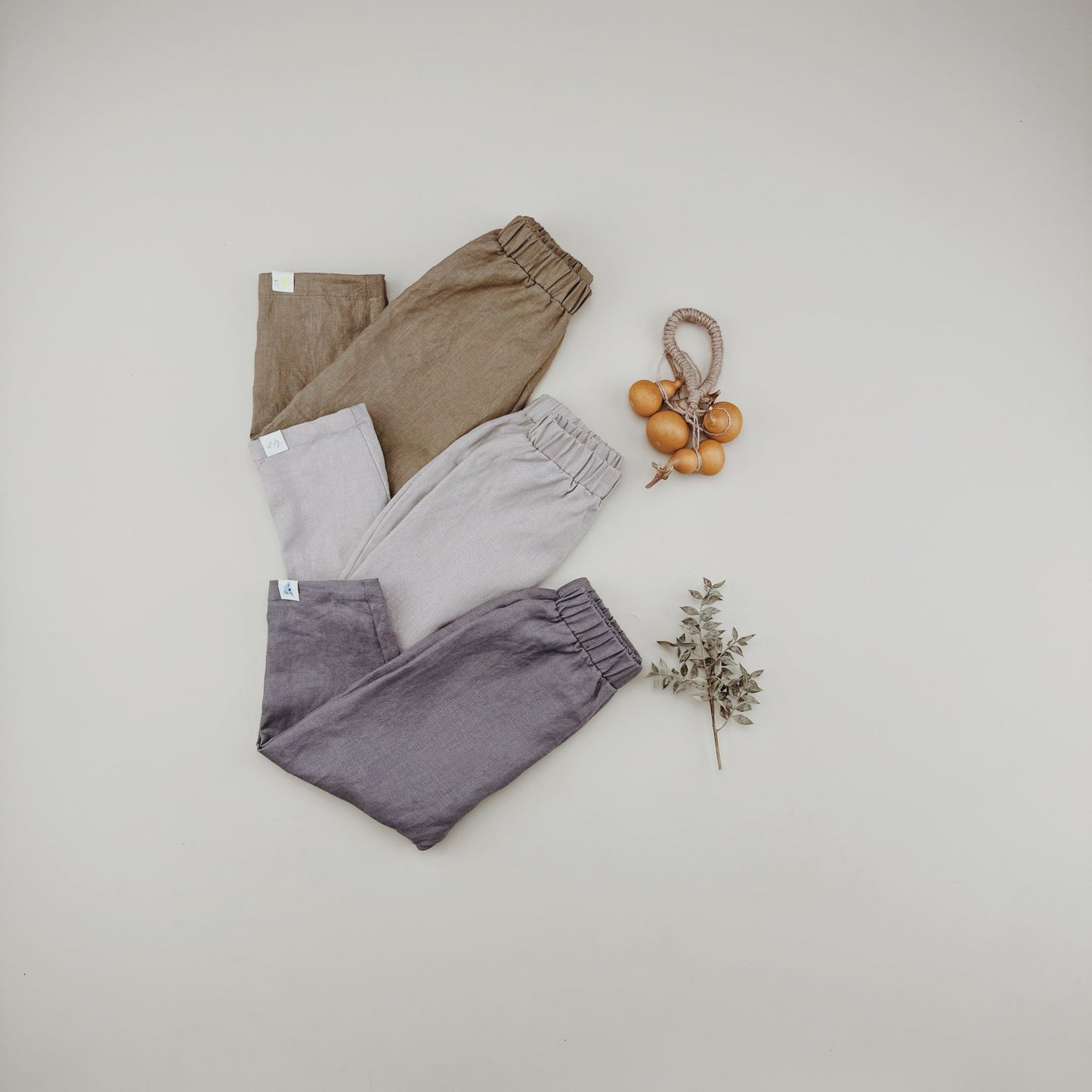 Solid Linen Pants - Chichi and Wawa