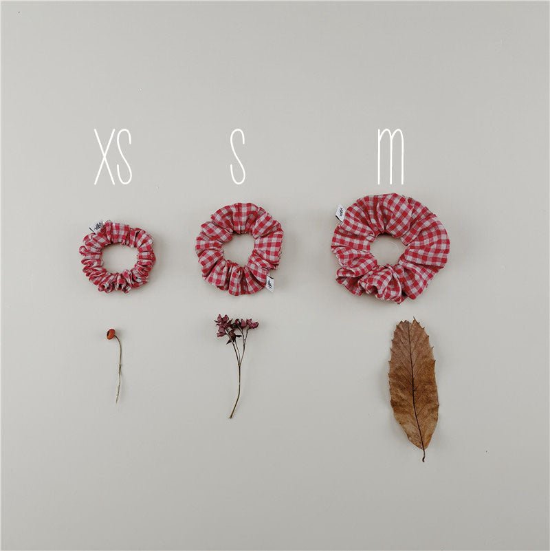 100% Cotton Soft Hair Scrunchies - Chichi and Wawa
