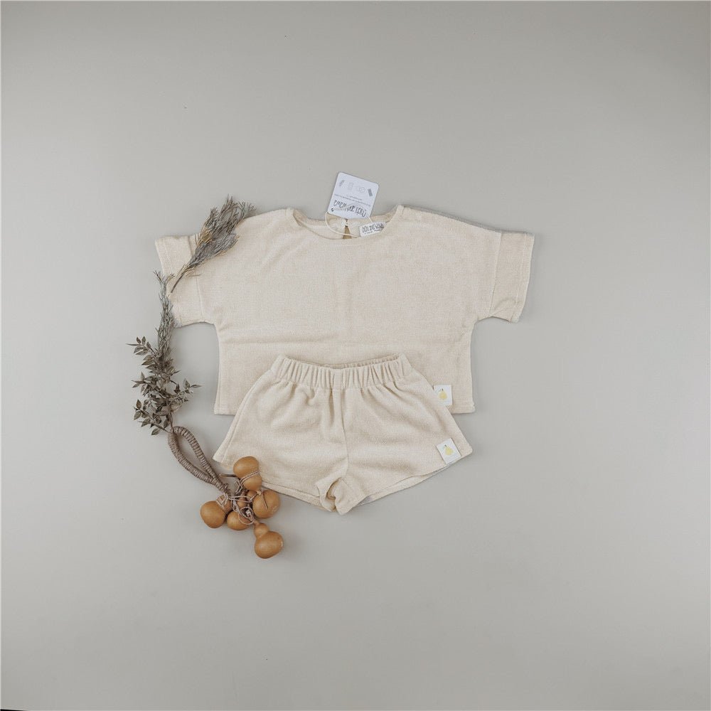 100% Cotton Tshirts Shorts Sets - Chichi and Wawa